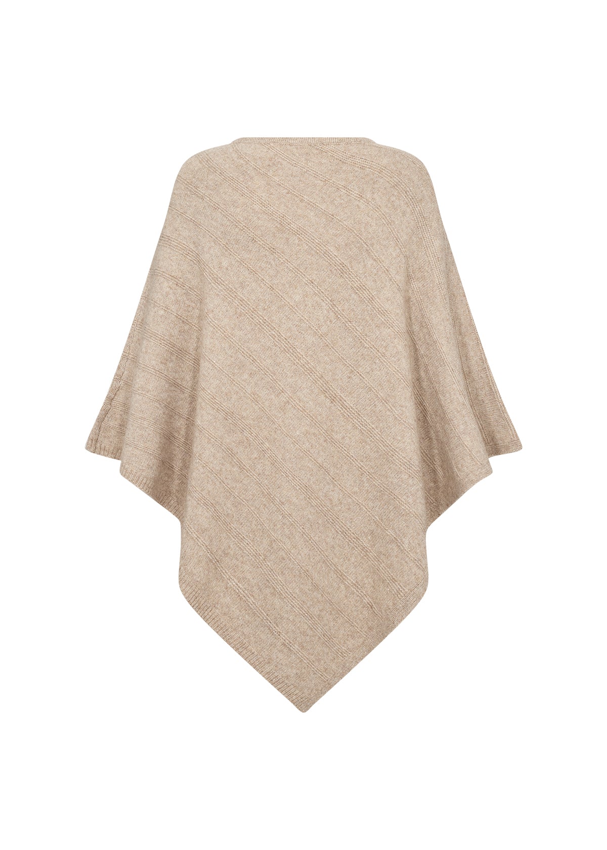 SoyaConcept Ajna 1 Poncho Sand  Onesize