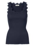 Rosemunde Copenhagen Silke Top Navy Blå