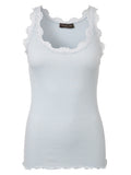 Rosemunde Copenhagen Silk Top Heather Sky