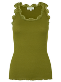 Rosemunde Copenhagen Silk Top Green Tea  Grøn