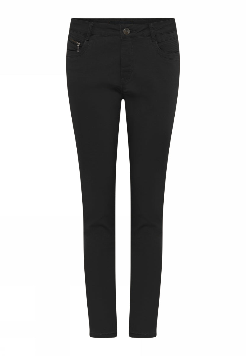 Cero Suzanne Stretch Jeans Sort Denim