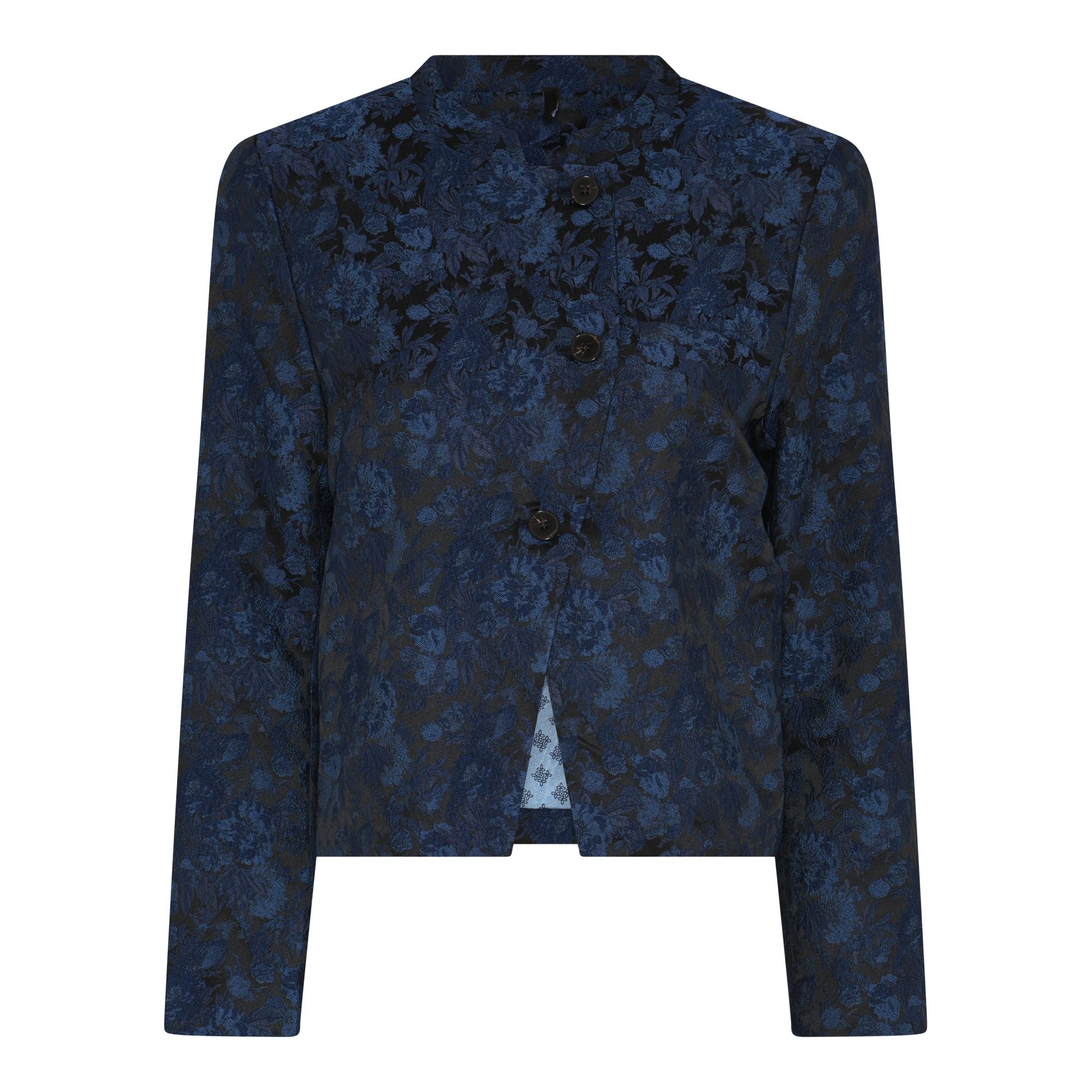 Soulmate Ville 1 Jakke Mørk Navy Blå