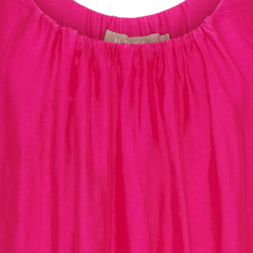 Marta Du Chateau Agnese Top Broderi Fuxia Pink
