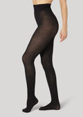 Dear Denier Svea Merino Rib Tights Sort