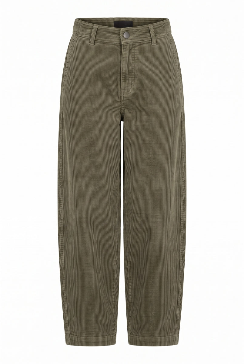 Cero Barrel Bukser Olive Grøn