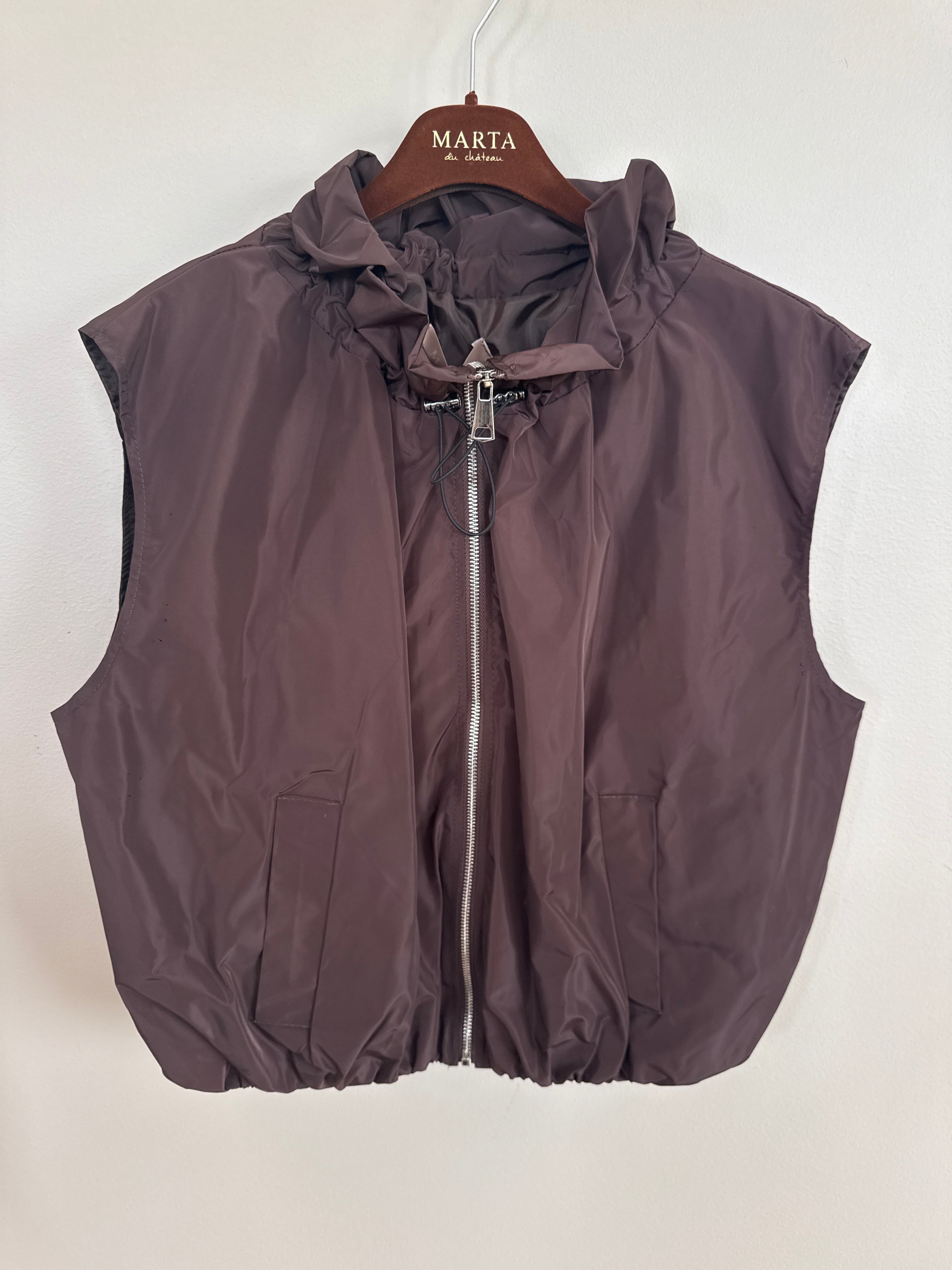Marta Du Chateau Anthea Vest Moro Brun  Onesize