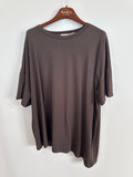 Marta Du Chateau Azure T Shirt Moro Brun  Onesize