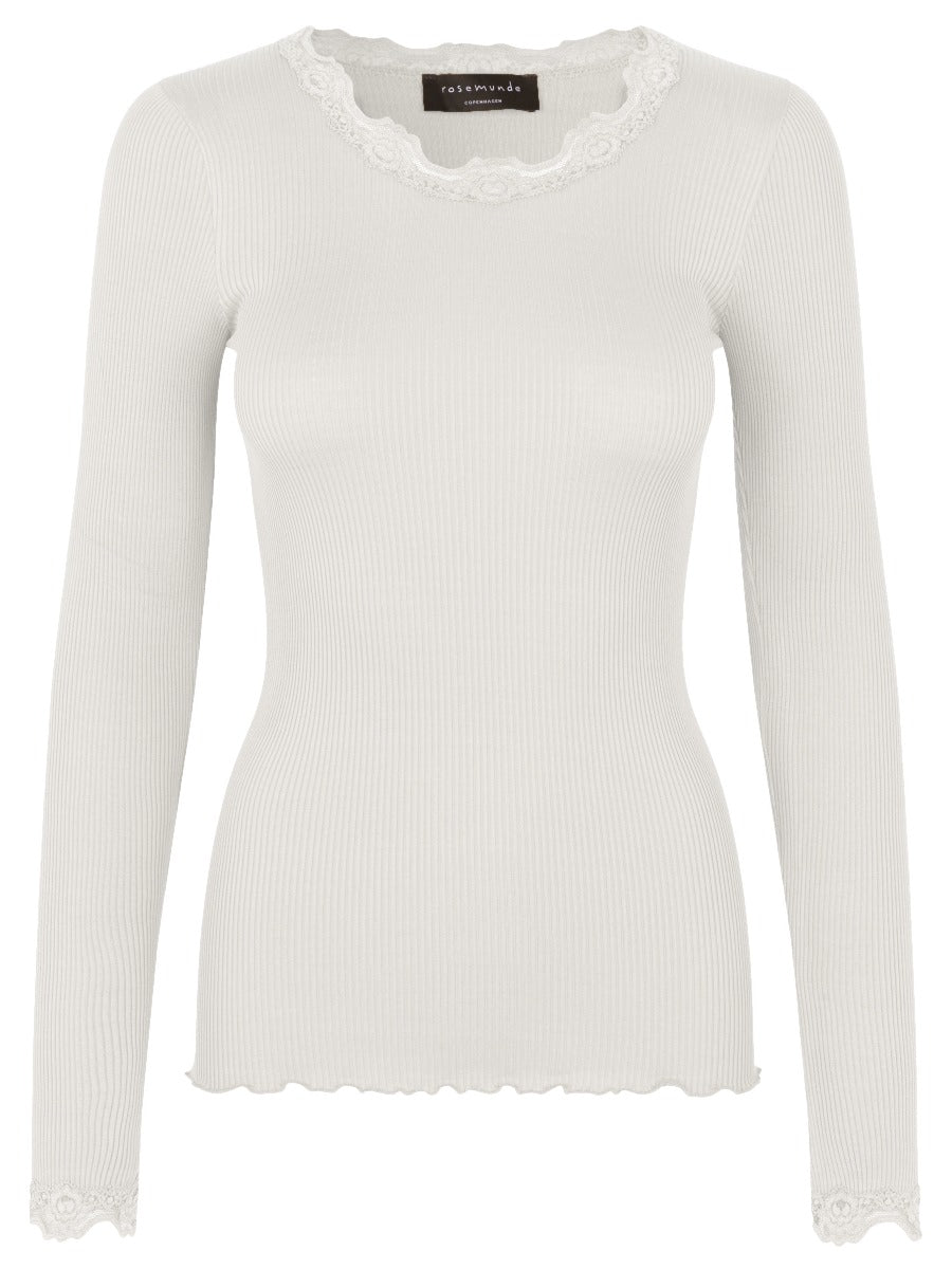 Rosemunde Copenhagen Silke T Shirt LS Ivory