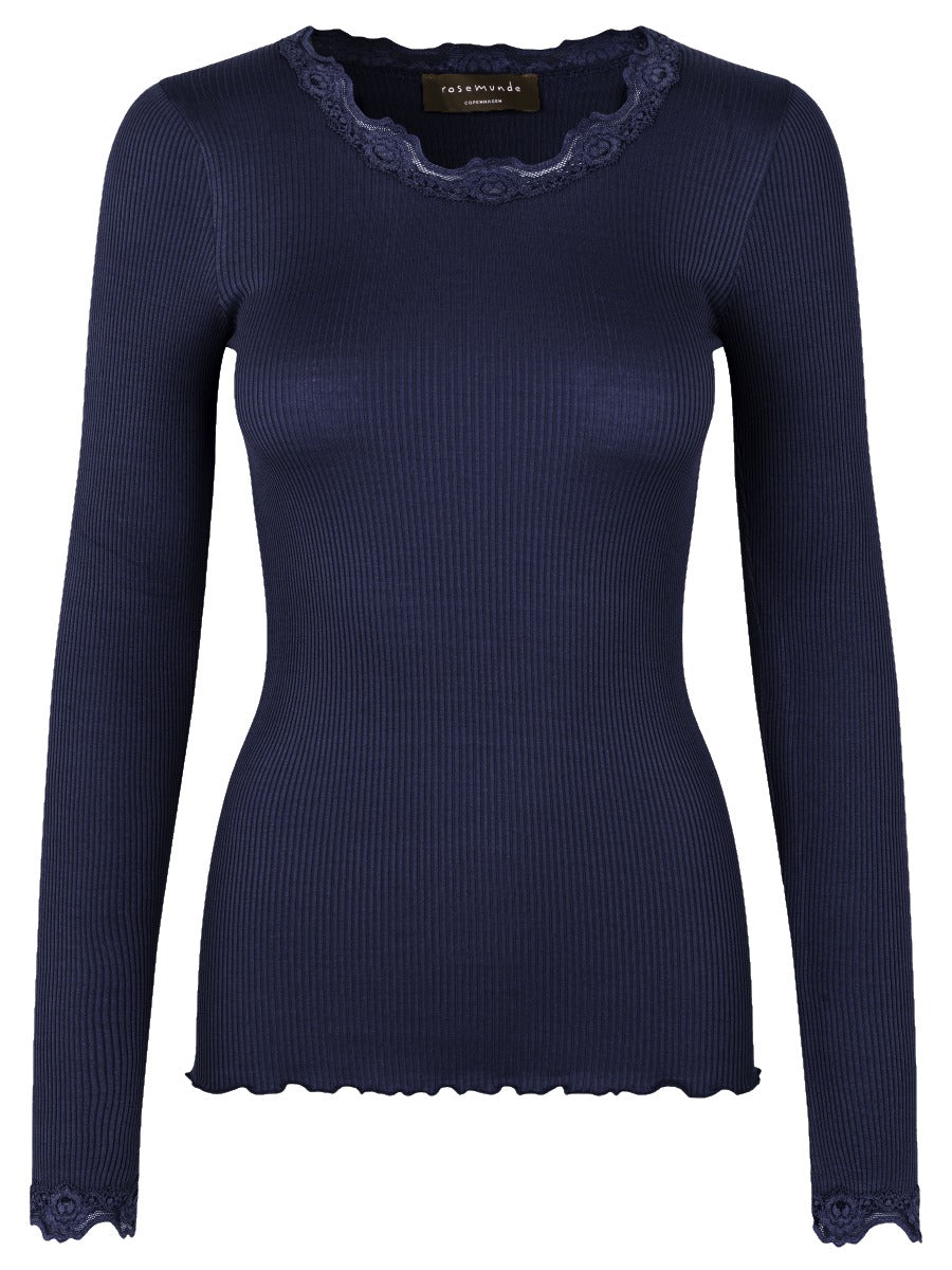 Rosemunde Copenhagen Silke T Shirt LS Navy