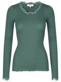 Rosemunde Copenhagen Silke T Shirt LS Loden Grøn