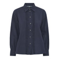 Soulmate Barbera Skjorte Woven Mørk Navy Blå