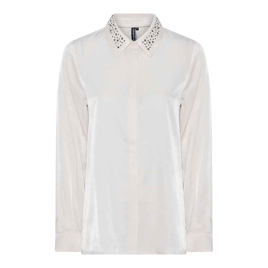 Soulmate Skjorte Woven Off White