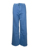 Jewelly Spri Jeans 7/8 Lynlås Lys Denim Blå