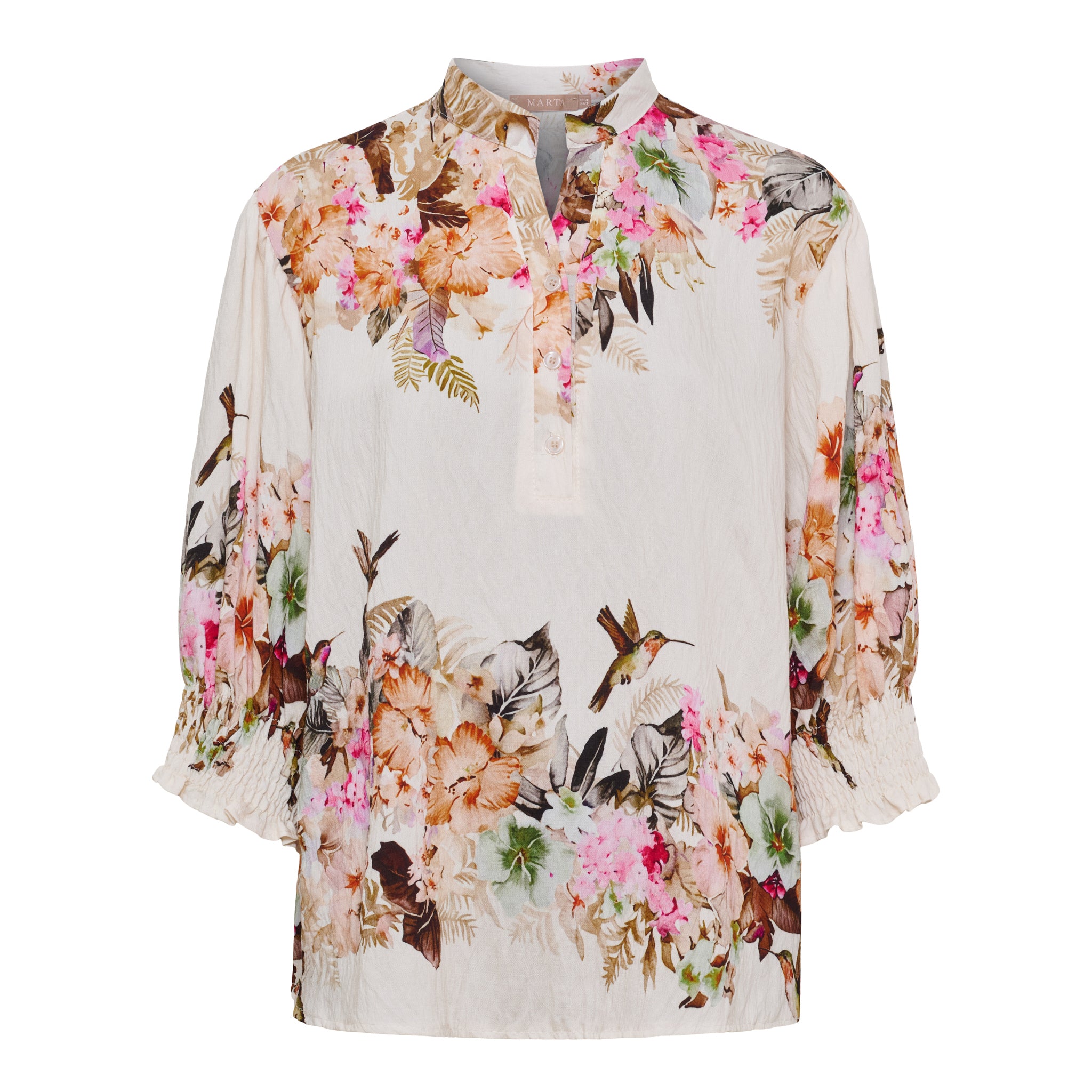 Marta Du Chateau Melisande Skjorte Camel Brun