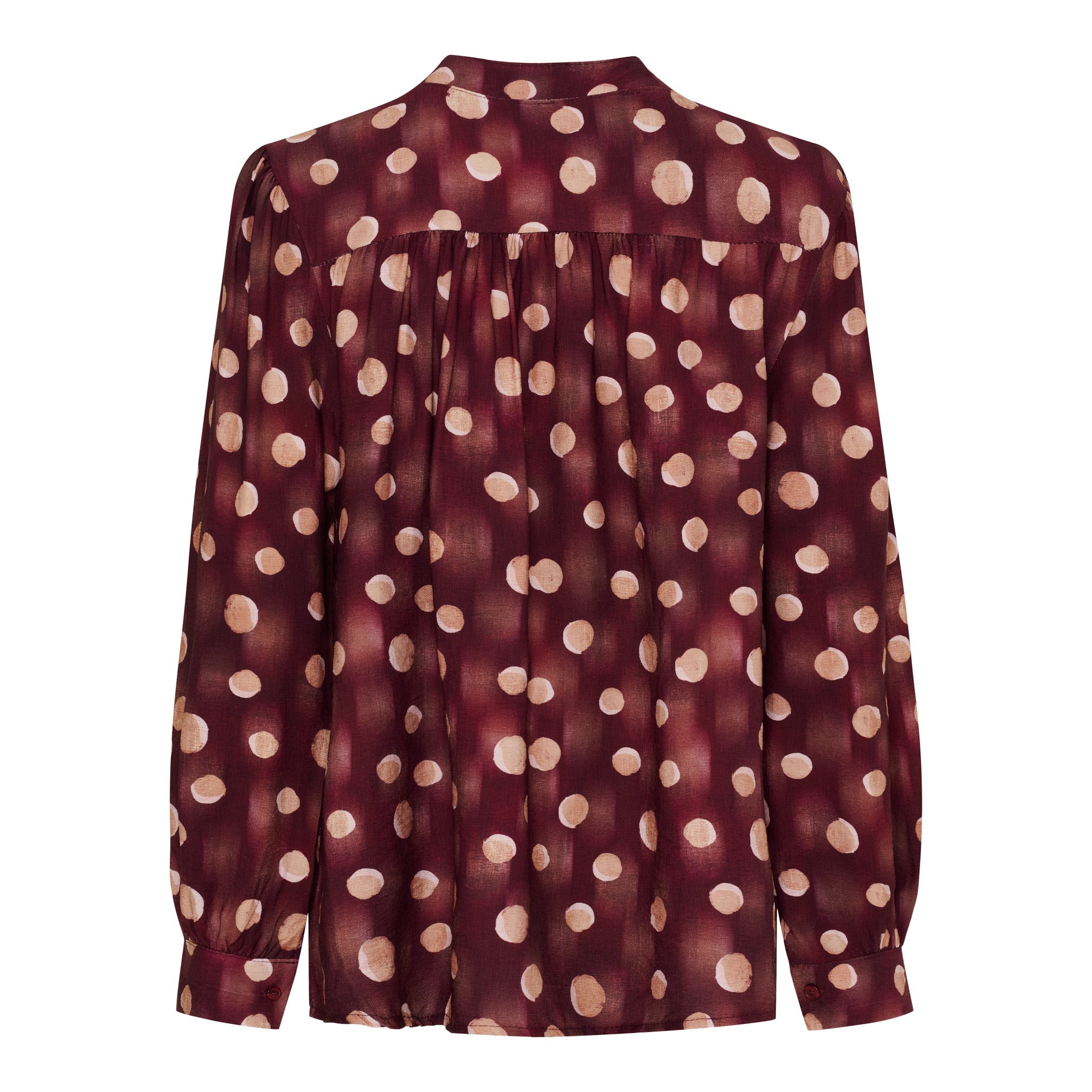 Marta Du Chateau Spinel Skjorte Prikker Originale Rød