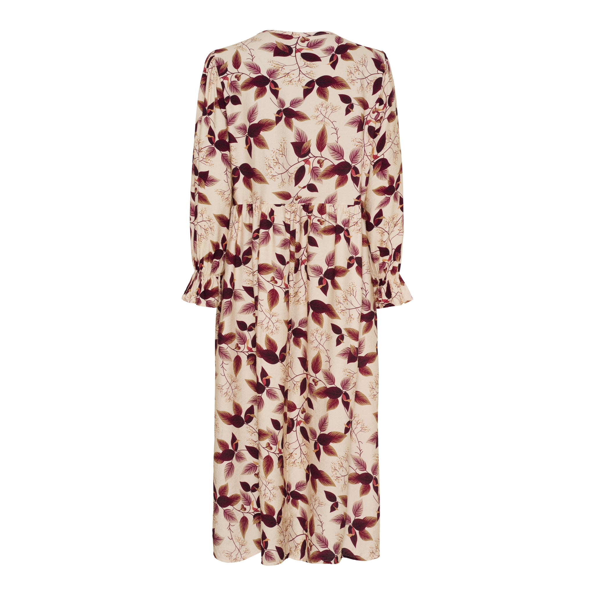 Marta Du Chateau Nigella Kjole Blomster Originale Brun