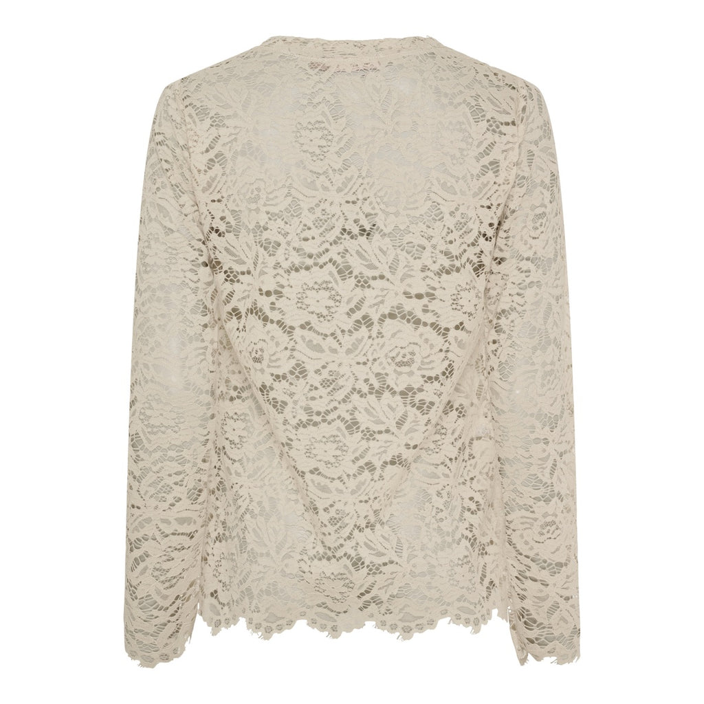 Marta Du Chateau Milley T-shirt Langærmet Beige