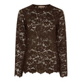 Marta Du Chateau Milley T-shirt Langærmet Moro Brun