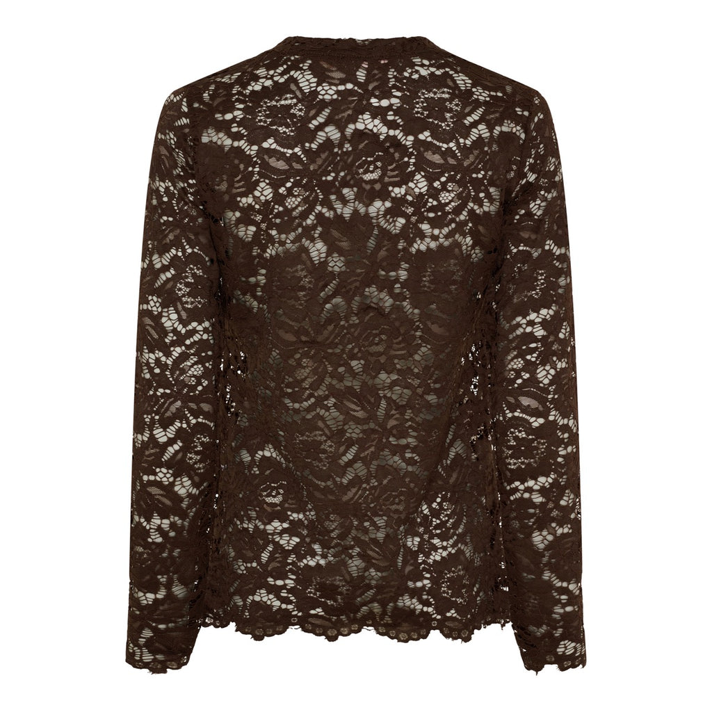 Marta Du Chateau Milley T-shirt Langærmet Moro Brun