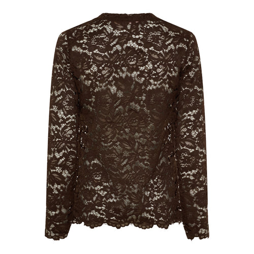 Marta Du Chateau Milley T-shirt Langærmet Moro Brun