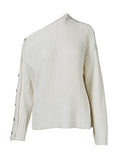 Nu Denmark Ramia Strik Bluse Creme