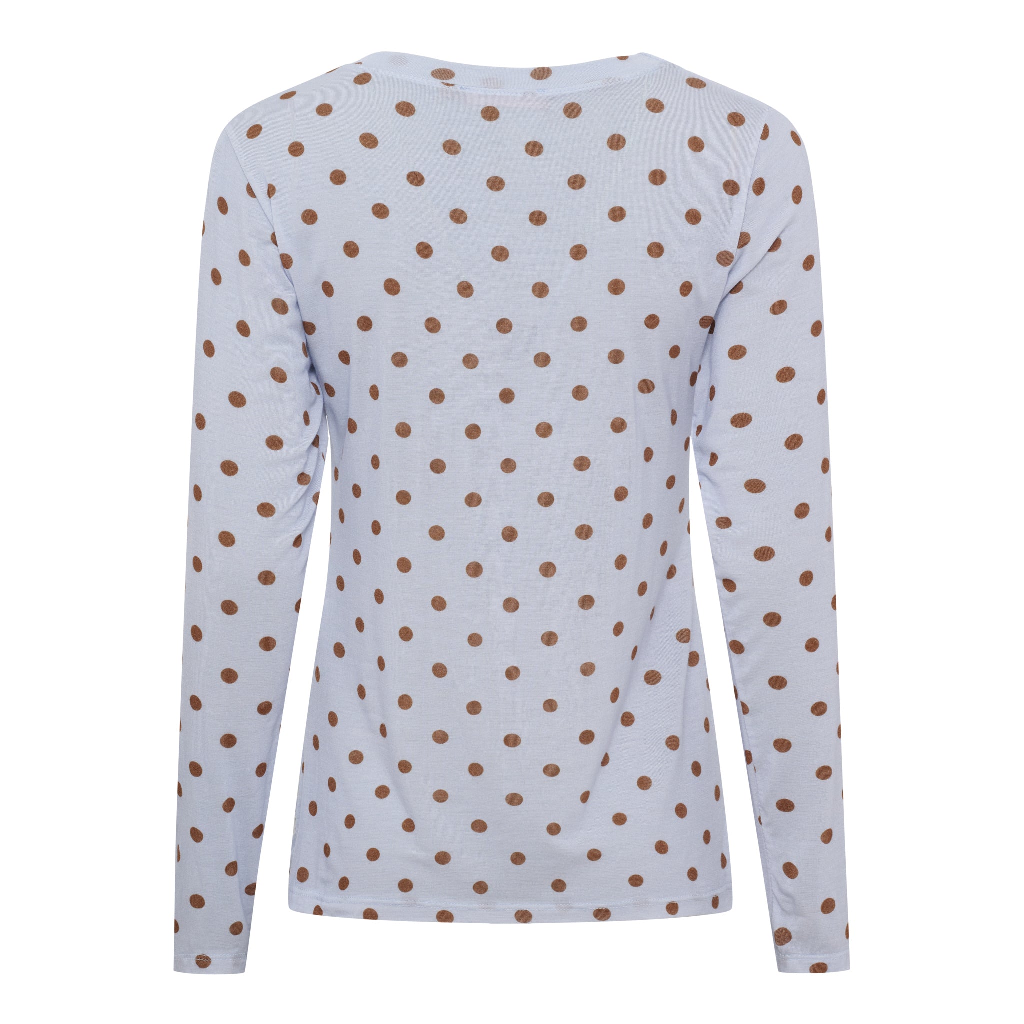 Marta Du Chateau Elissa Top Prikker Celeste Blå