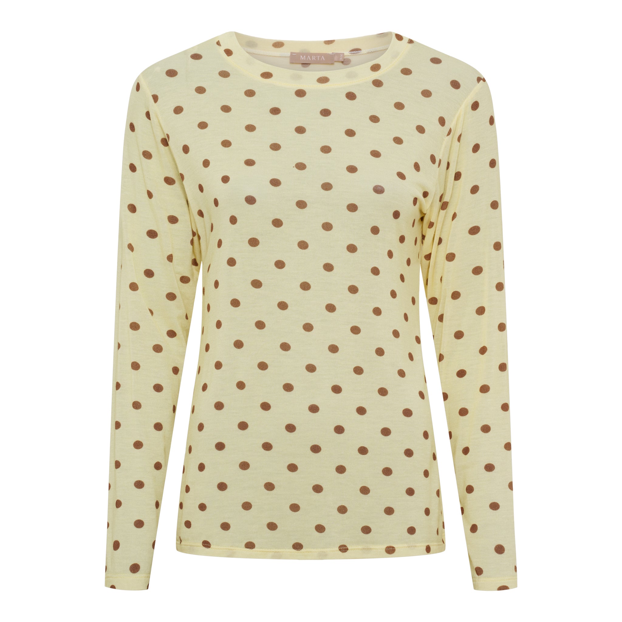 Marta Du Chateau Elissa Top Prikker Giallo Gul