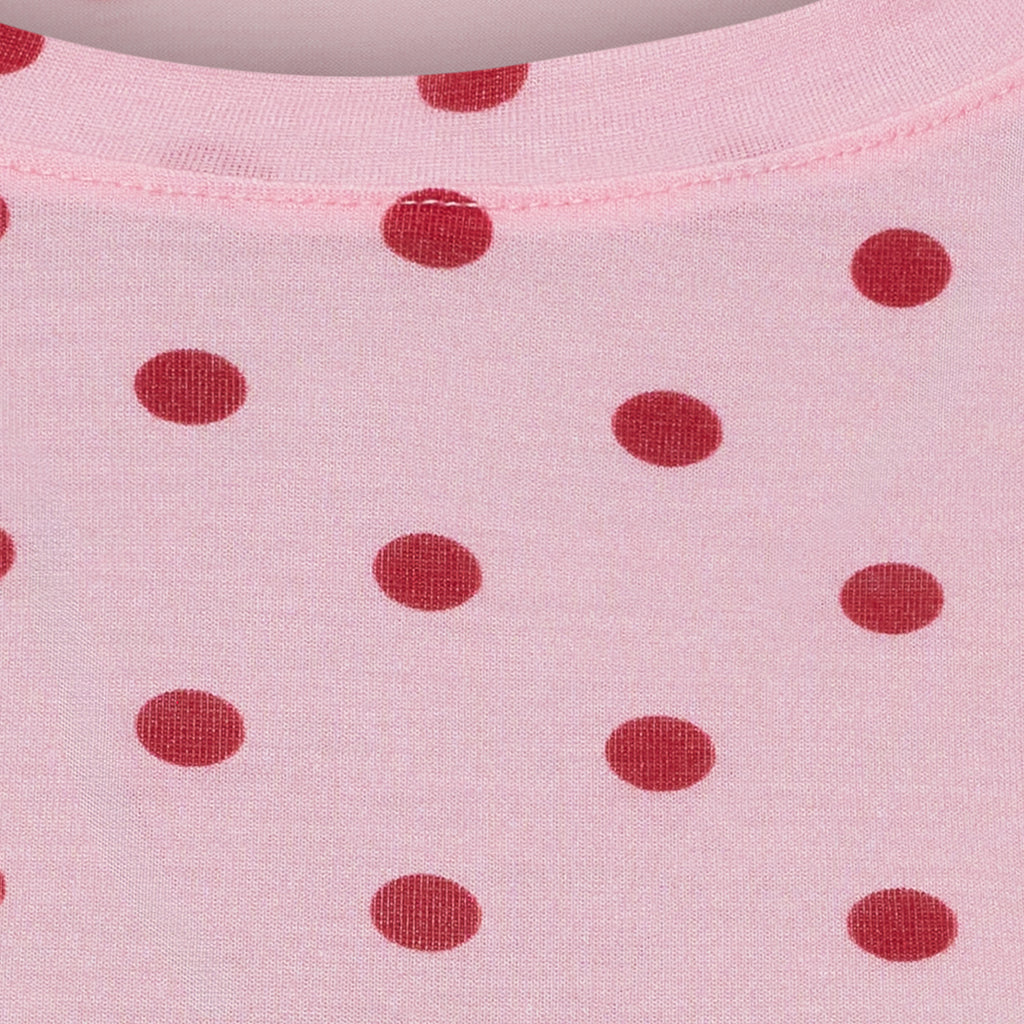 Marta Du Chateau Elissa Top Prikker Originale Lyserød