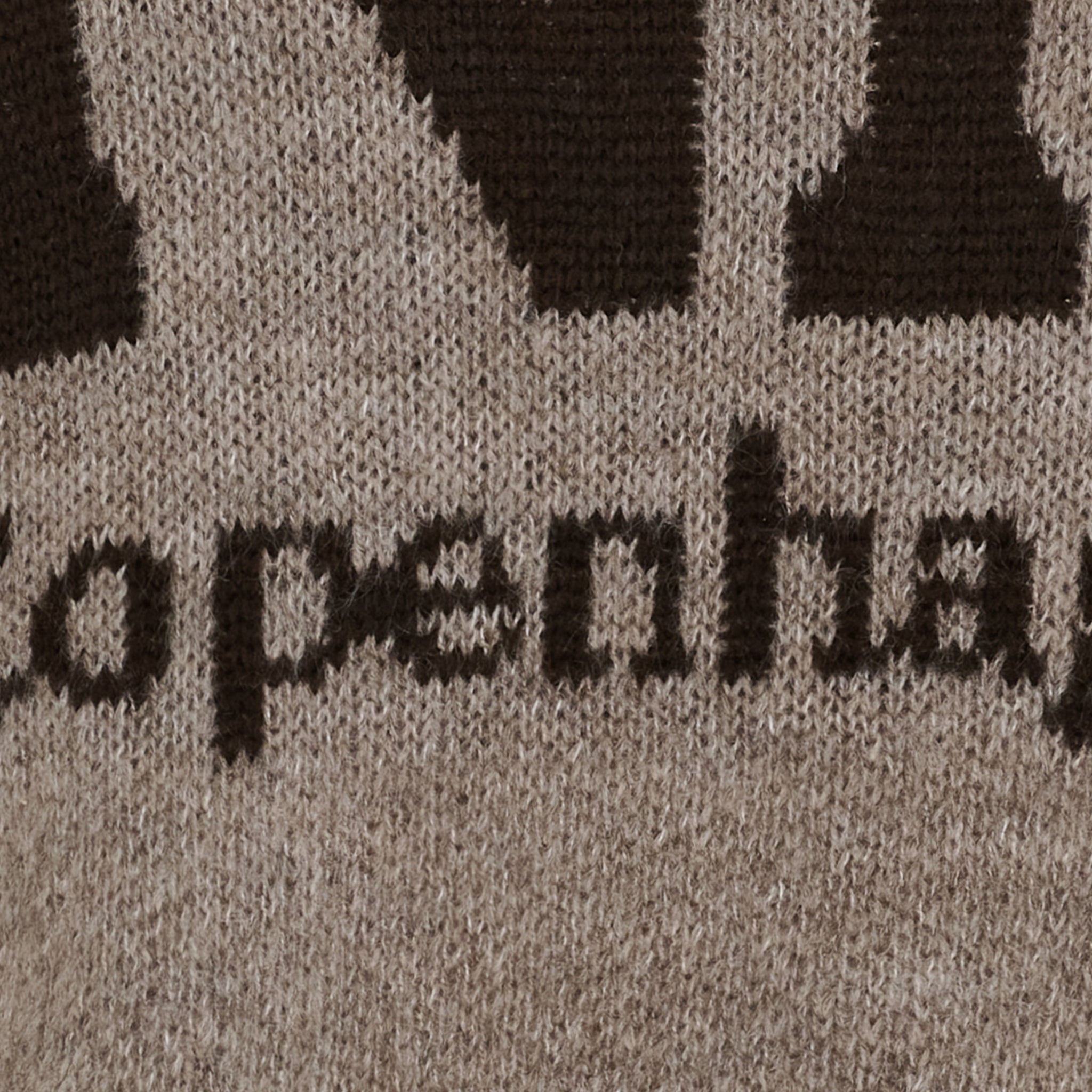 Marta Du Chateau Aria Strik Mørke Brun Grå