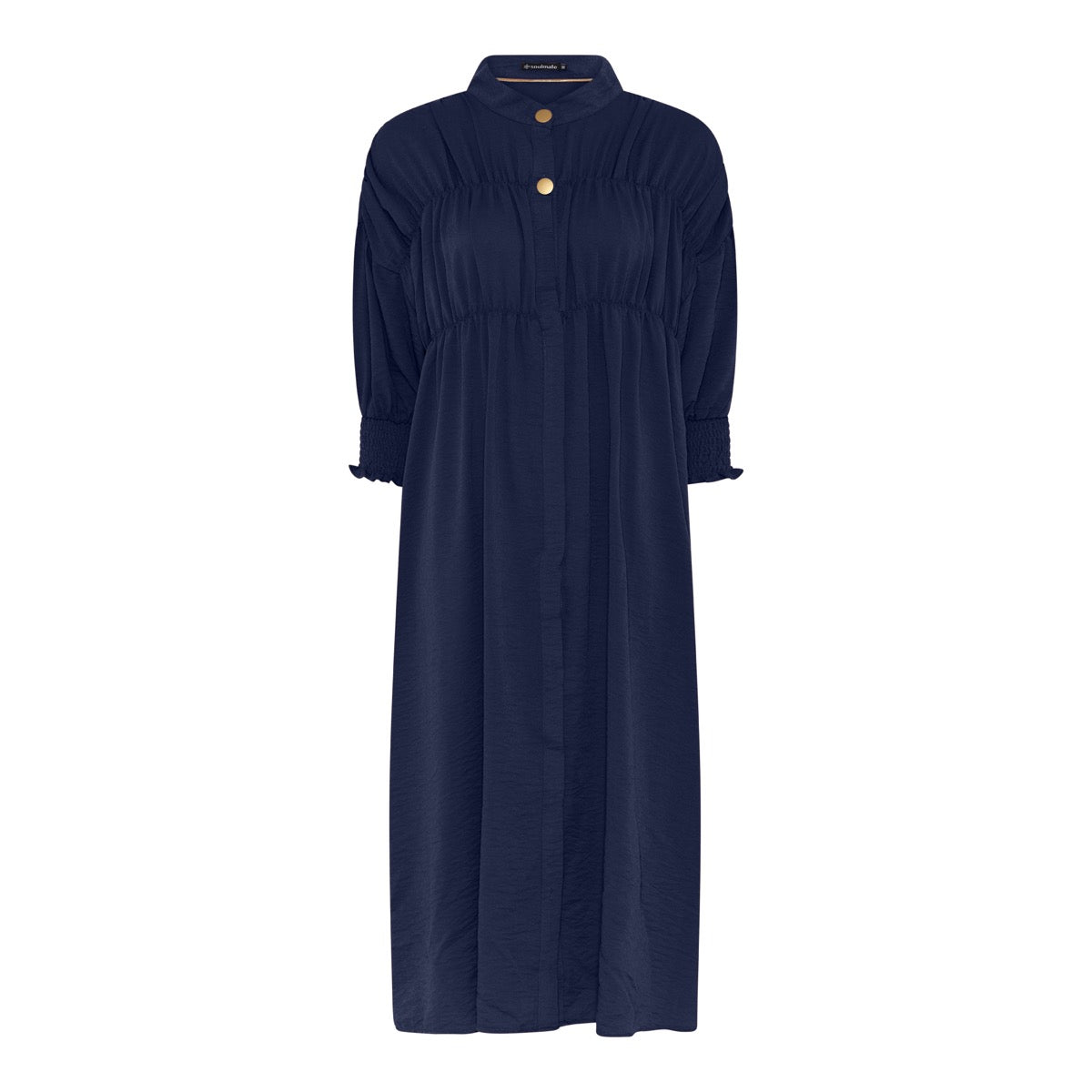 Soulmate Myra Kjole Denim Blå