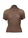 Nü Denmark Yonna T-shirt Mud Brun