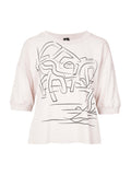 Nü Denmark Zilla T-Shirt Creme