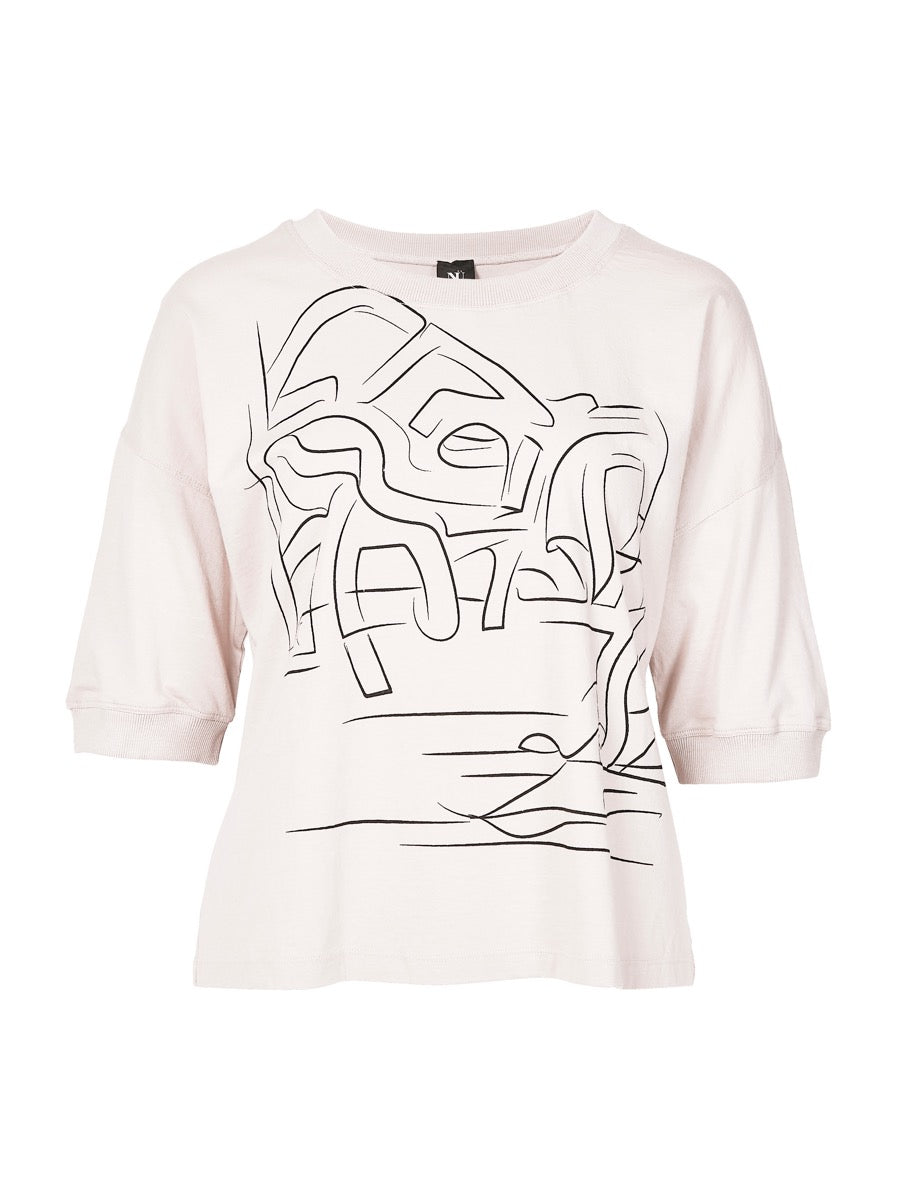 Nü Denmark Zilla T-Shirt Creme