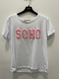 Marta Du Chateau Herdis T-shirt Hvid Baby Lyserød