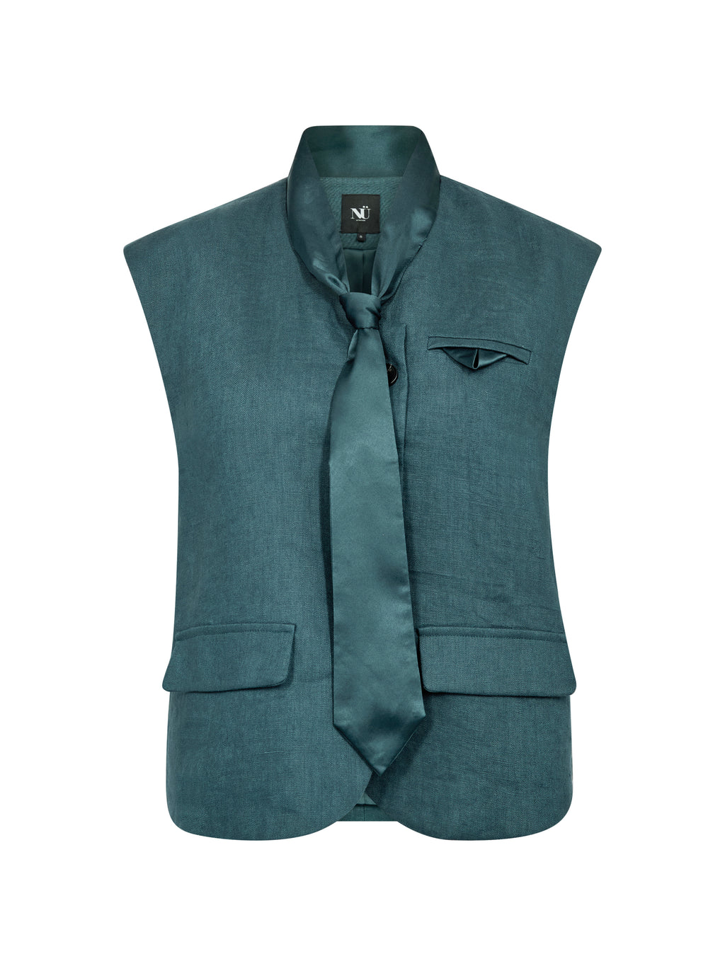 Nü Denmark Camila Vest Petrol