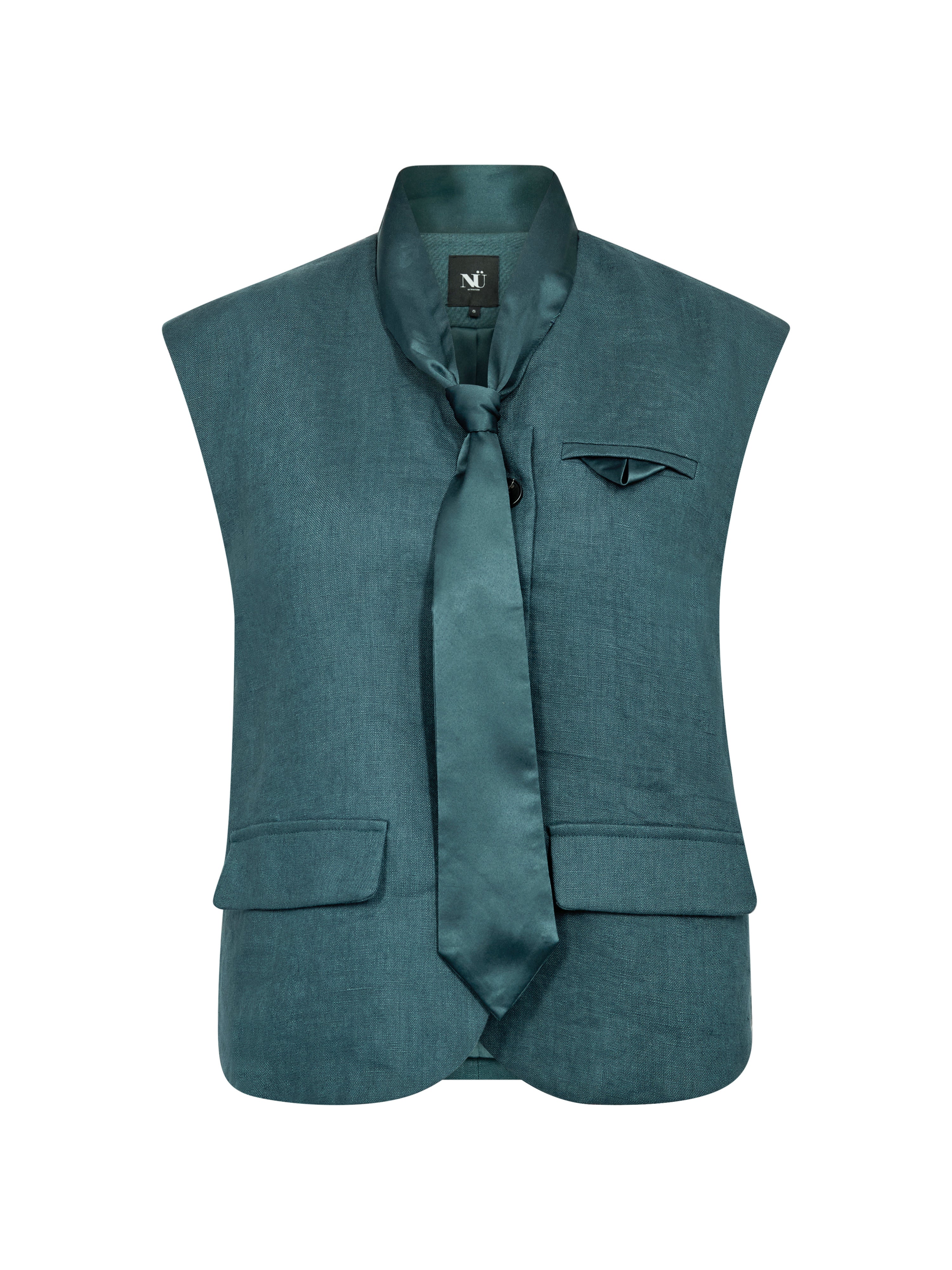 Nü Denmark Camila Vest Petrol