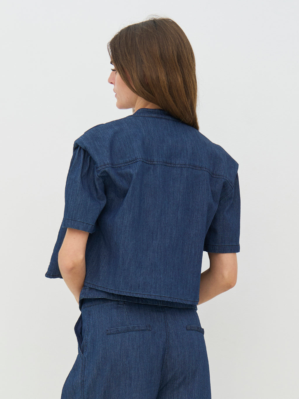 Nü Denmark Carlene Jakke Denim Blå