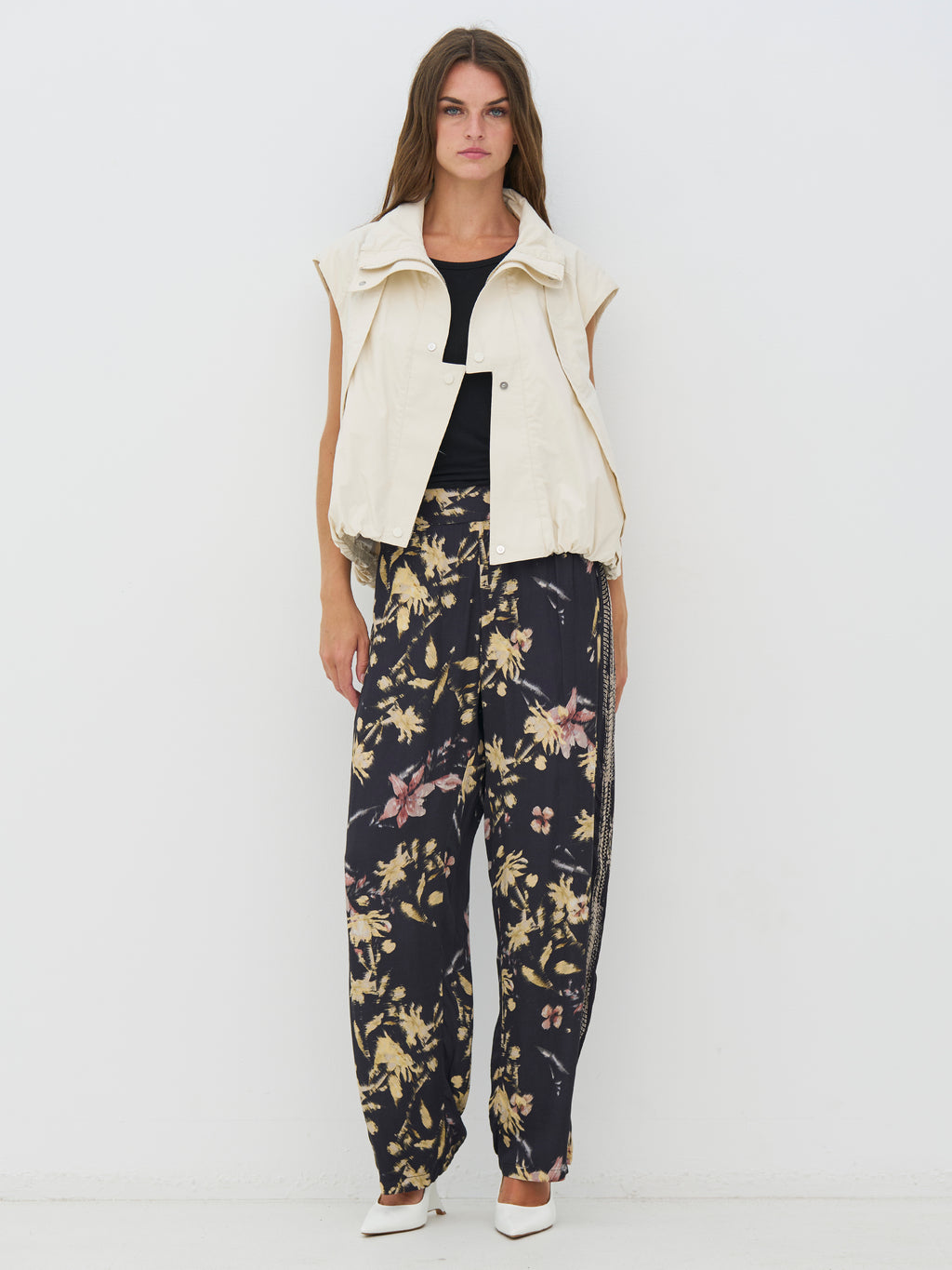 Nü Denmark Chelsea Vest Bone Hvid