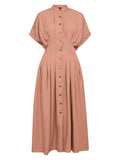 Nü Denmark Cambria Kjole Marsala Rosa