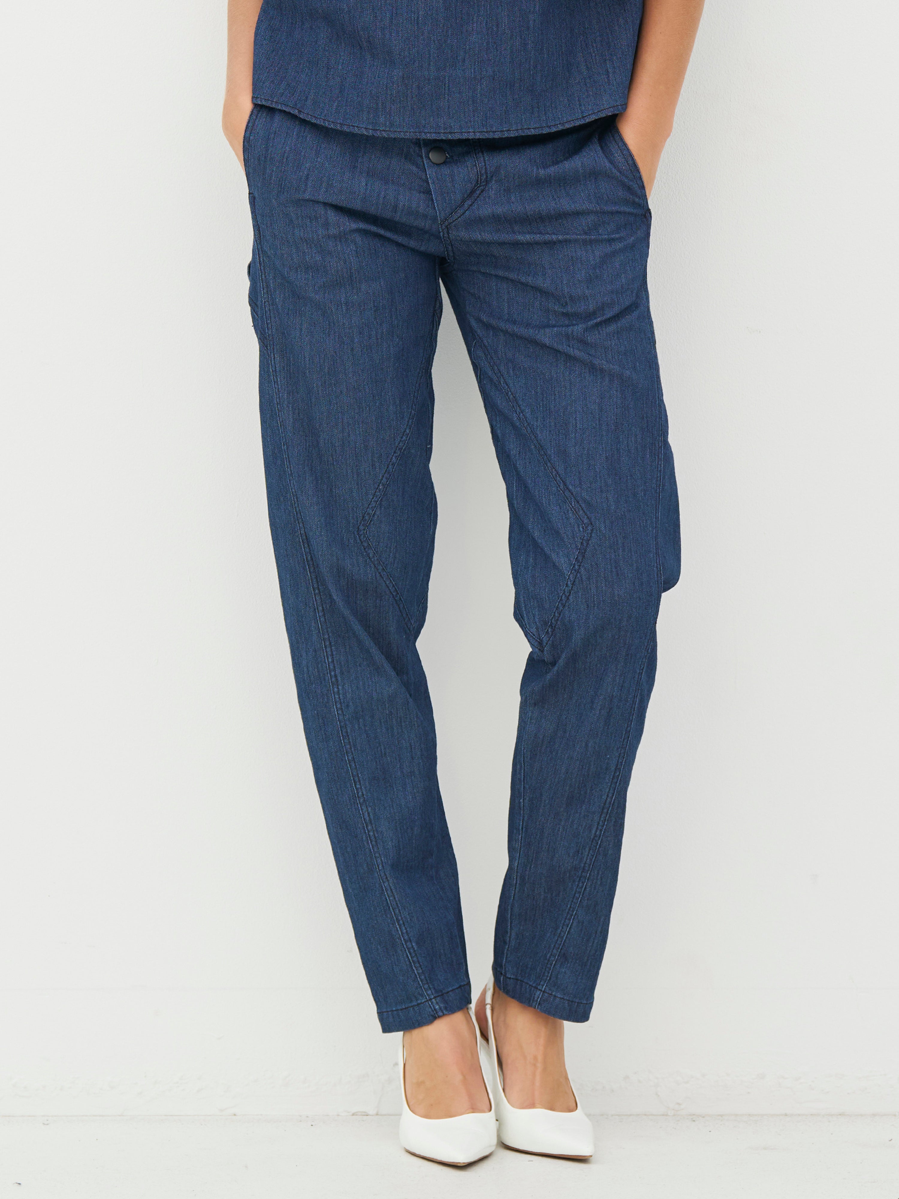 Nü Denmark Cecil Bukser Denim Blå