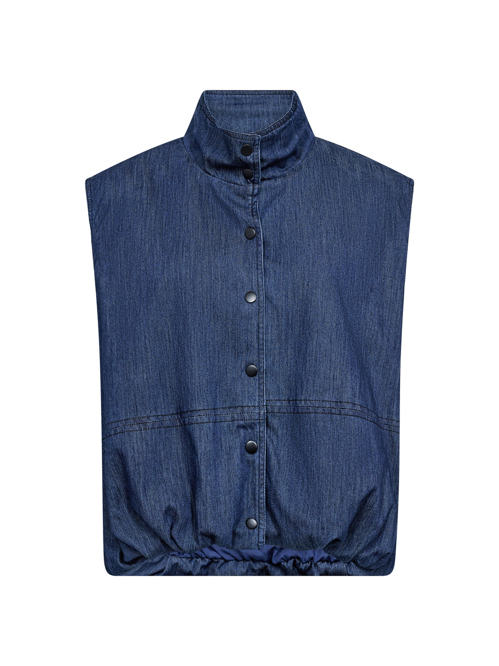 Nü Denmark Cecil Vest Denim Blå