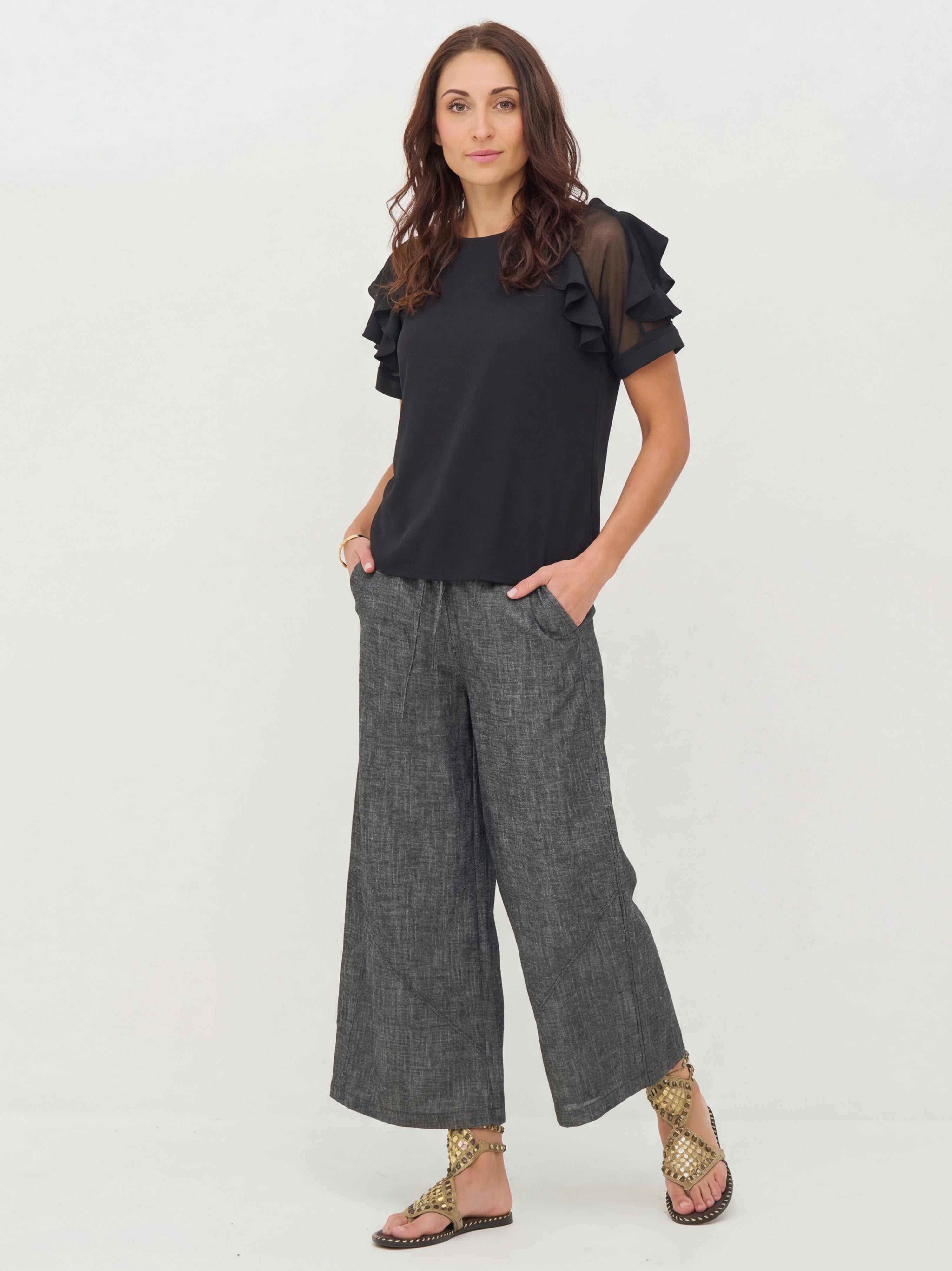 Nü Denmark Bao Bluse Sort