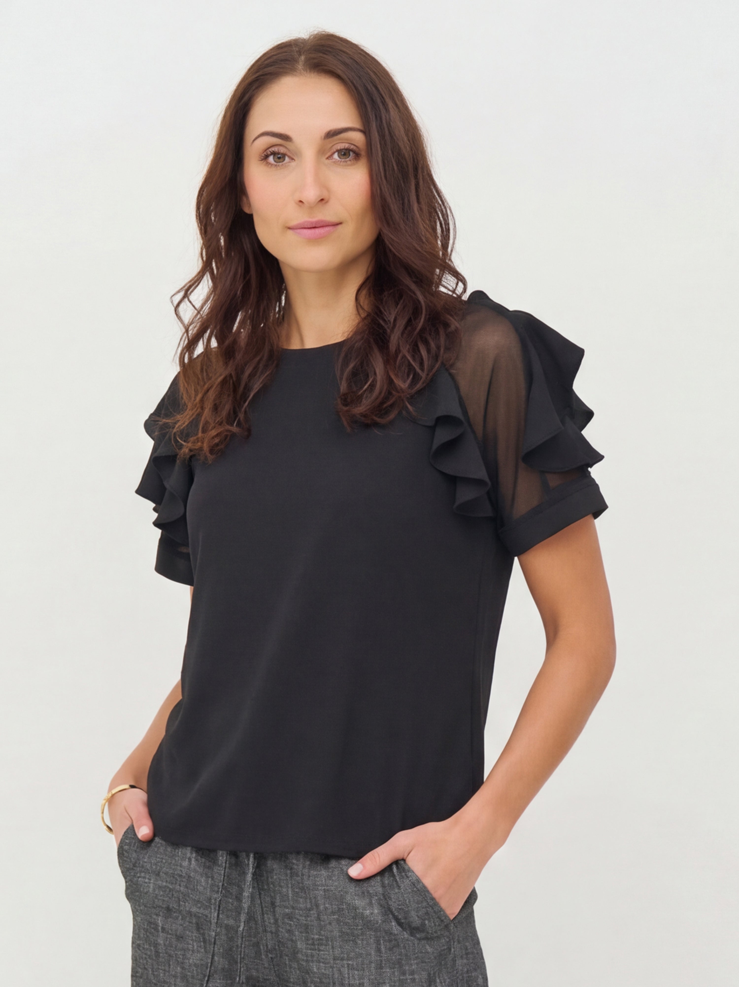 Nü Denmark Bao Bluse Sort