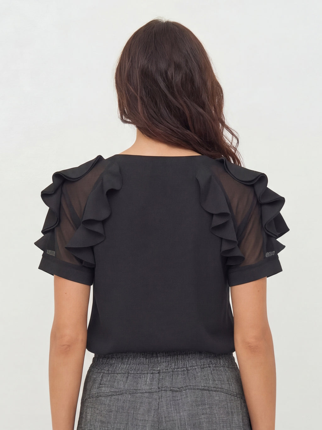 Nü Denmark Bao Bluse Sort