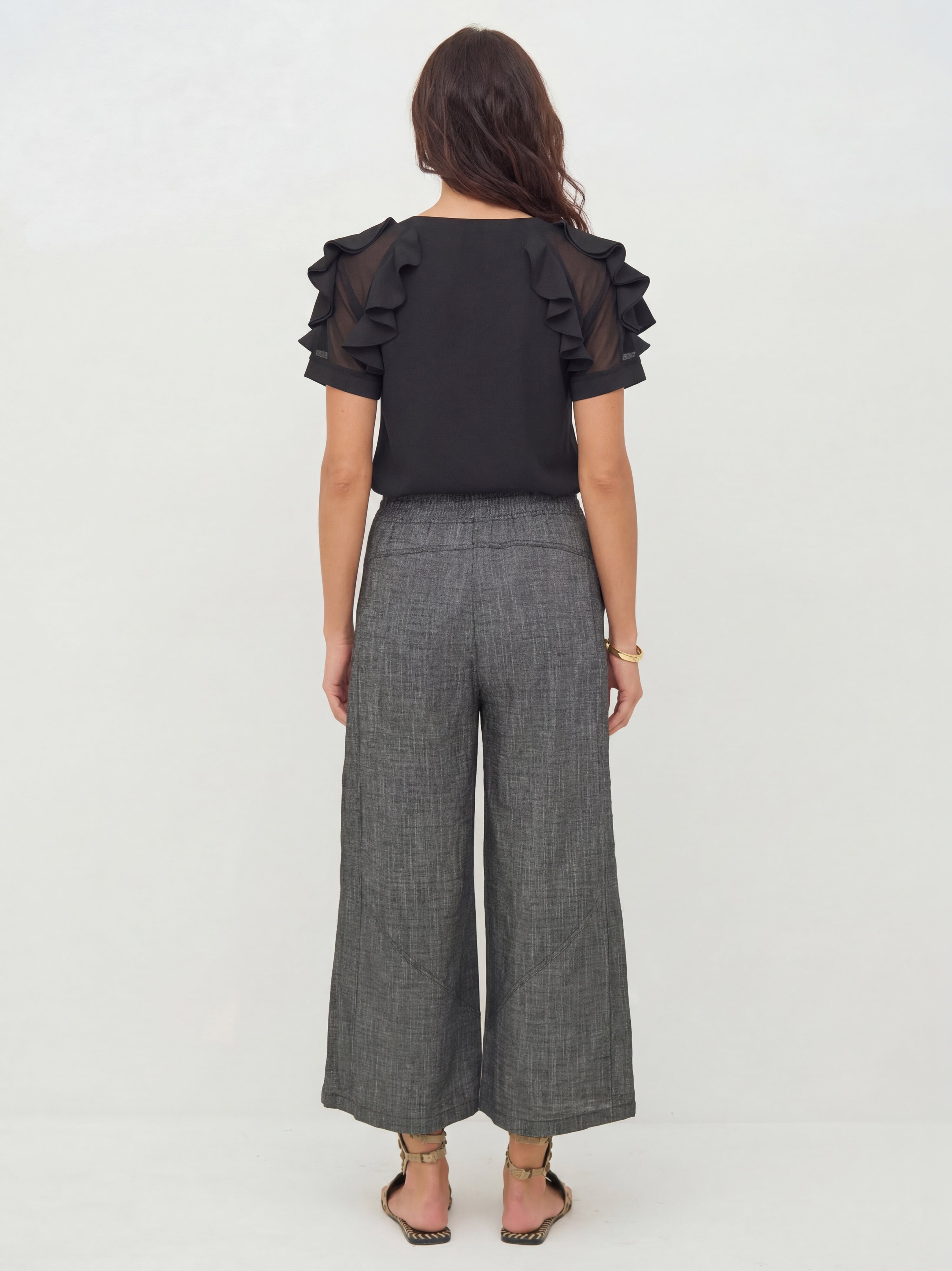 Nü Denmark Bao Bluse Sort