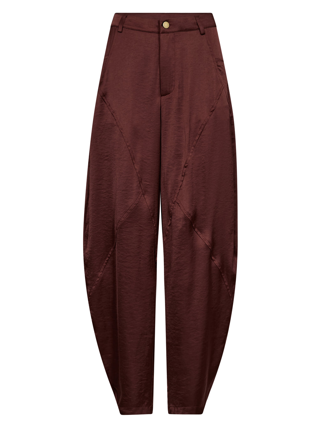 Nü Denmark Emory Bukser Burgundy Rød