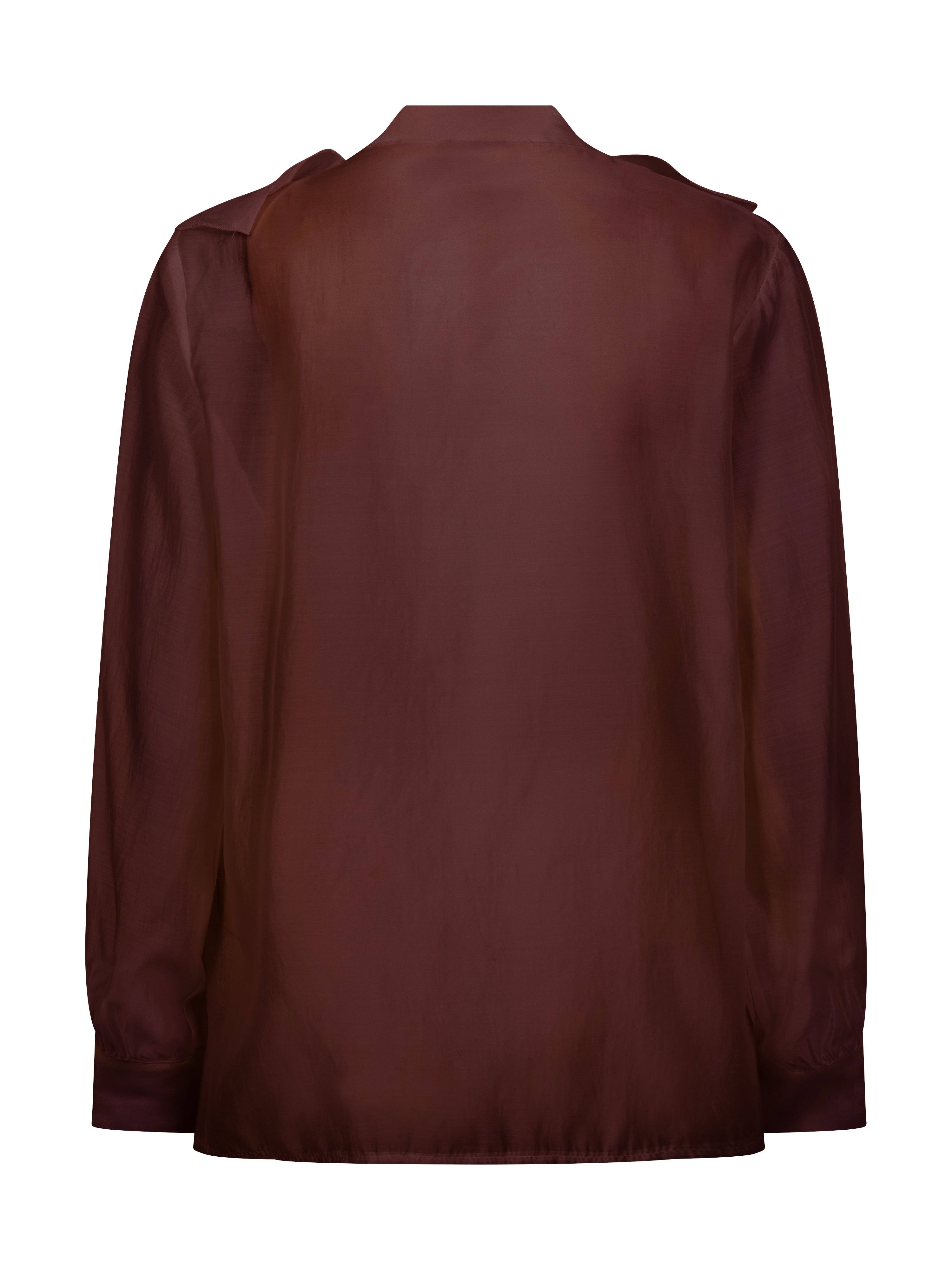 Nü Denmark Elly Skjorte Burgundy Rød
