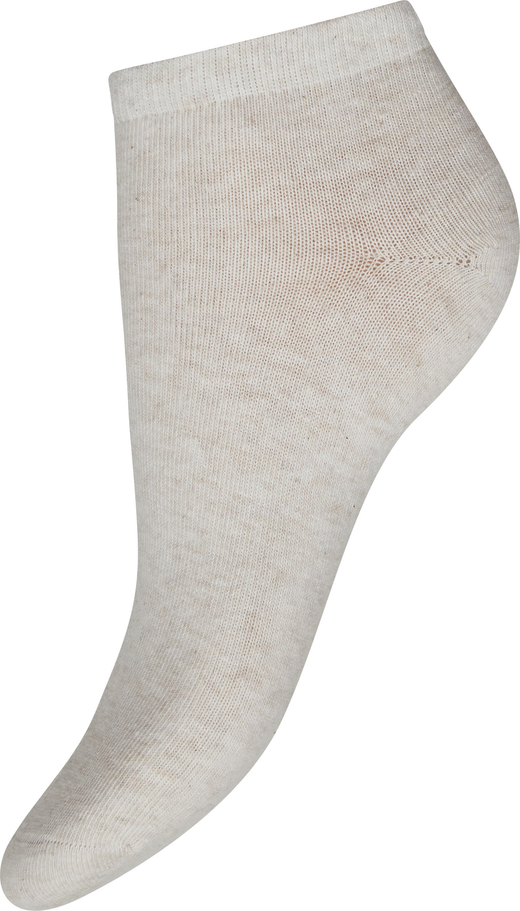 DECOY Sneaker Sokker Bamboo 5-Pack Creme Lysegrå Sand Lyserød Mørkegrå