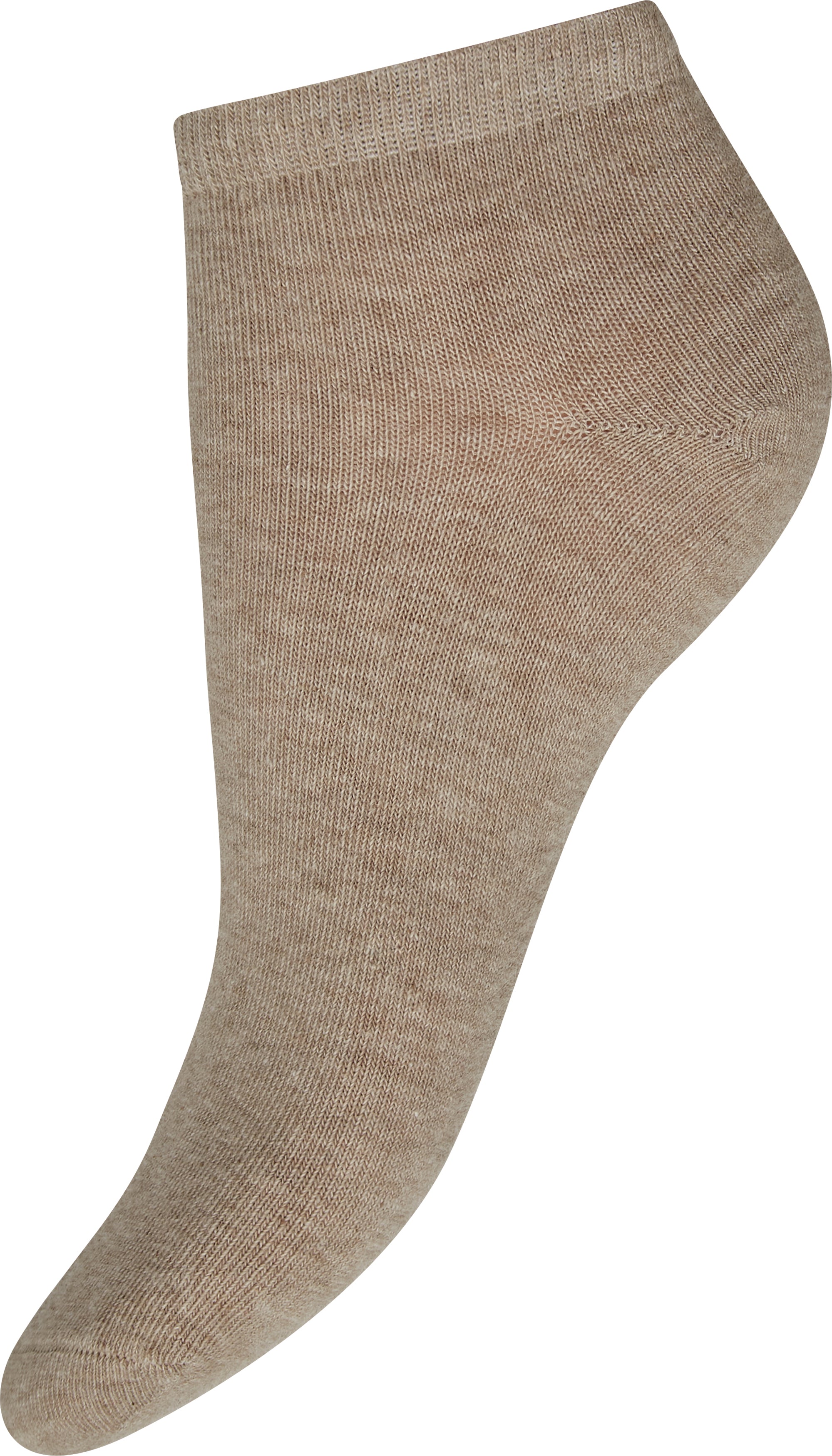 DECOY Sneaker Sokker Bamboo 5-Pack Creme Lysegrå Sand Lyserød Mørkegrå