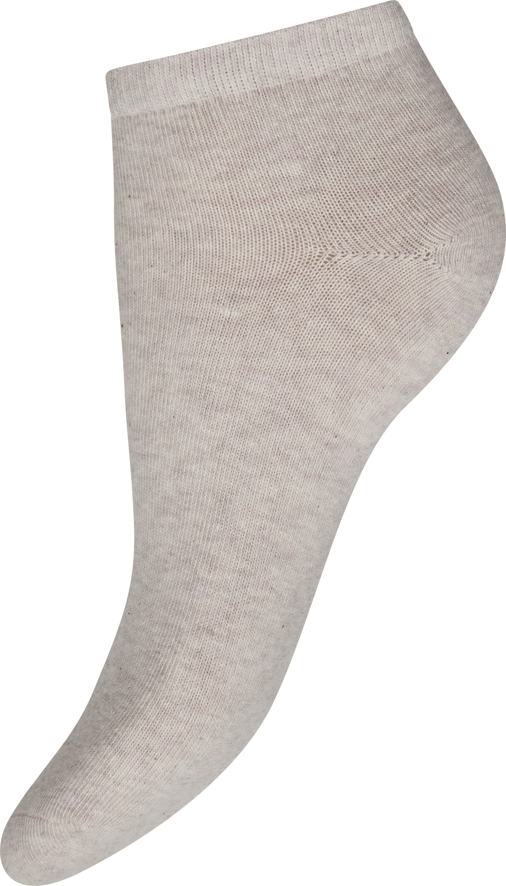 DECOY Sneaker Sokker Bamboo 5-Pack Creme Lysegrå Sand Lyserød Mørkegrå
